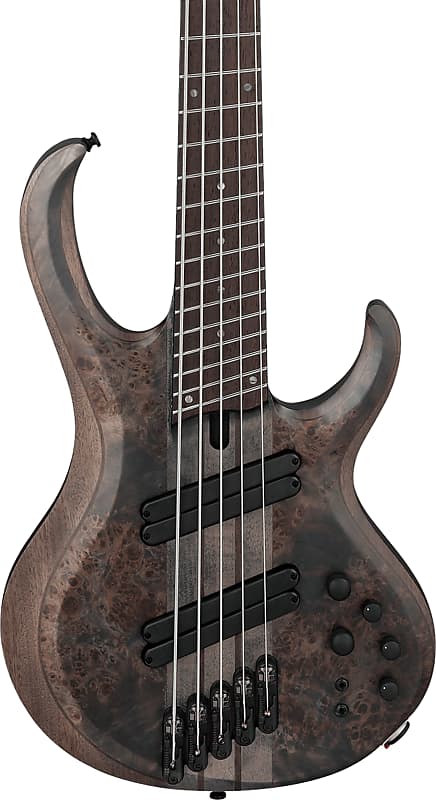 

Басс гитара Ibanez BTB 5-String Multi-Scale Bass Guitar, Transparent Gray Flat w/ Case