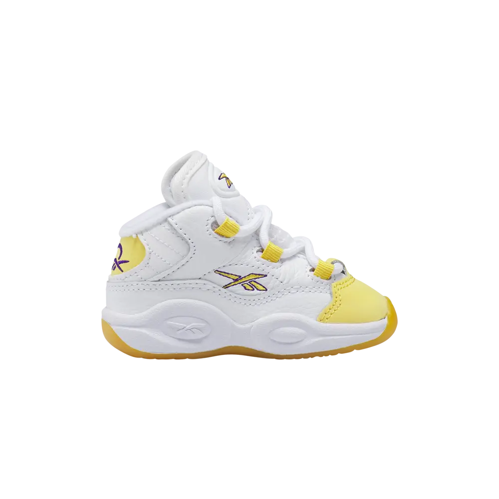 

Кроссовки Question Mid Toddler Reebok, белый