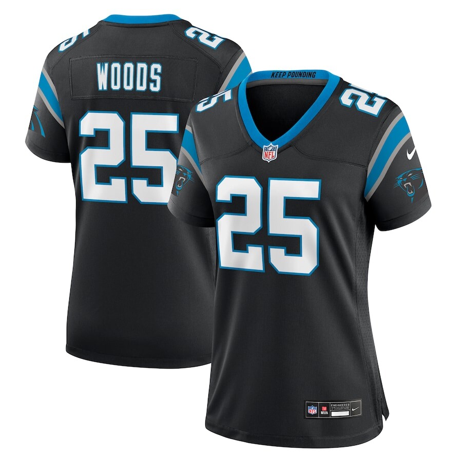 

Джерси Nike Carolina Panthers, черный