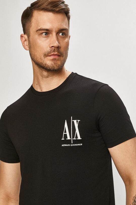 

Футболка Armani Exchange, черный