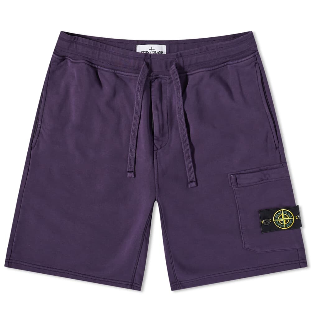 

Спортивные шорты Stone Island, окрашенные в готовом виде