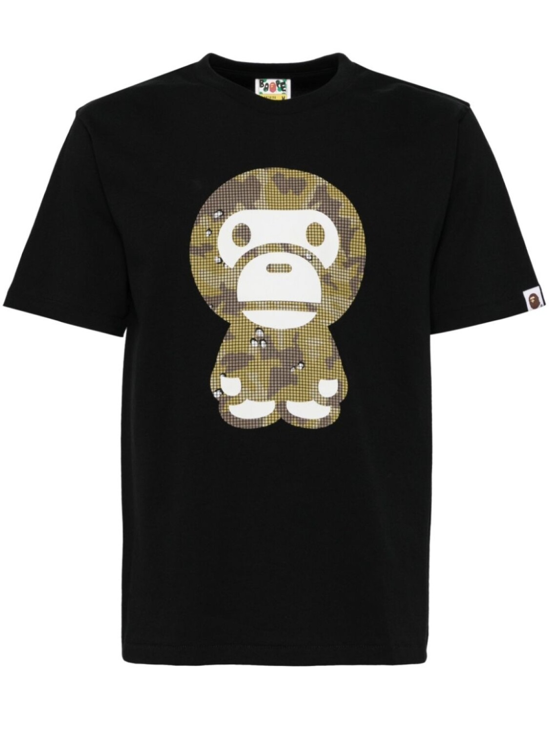 

A BATHING APE футболка с логотипом, черный