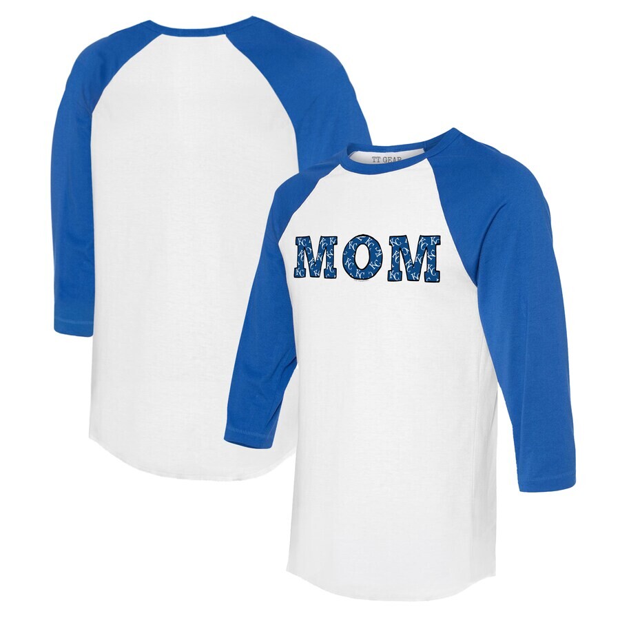 

Футболка с длинным рукавом Tiny Turnip Kansas City Royals, белый