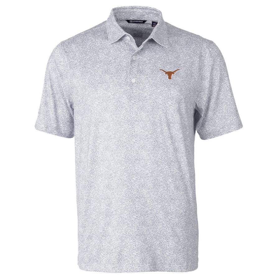 

Поло с коротким рукавом Cutter & Buck Texas Longhorns, серый
