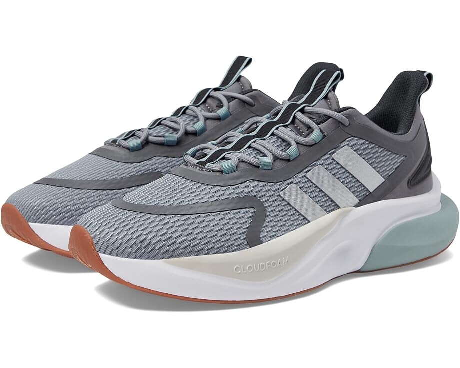 

Кроссовки Adidas Alphabounce+, цвет Grey/Silver Metallic