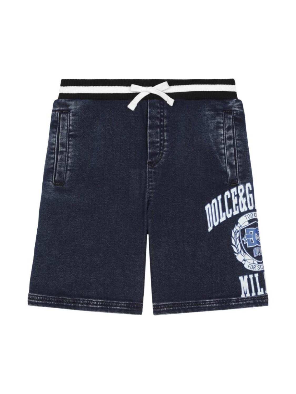 

Dolce & Gabbana Kids шорты с логотипом, синий