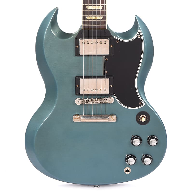 Электрогитара Gibson Custom Shop 1961 SG Standard Reissue CME Spec Heavy Antique Pelham Blue Murphy Lab Ultra Light Aged