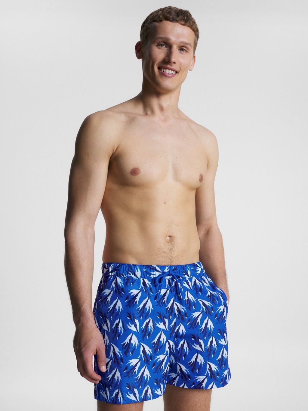 

Шорты для плавания Medium Drawstring Print Tommy Hilfiger, цвет watercolour ultra blue
