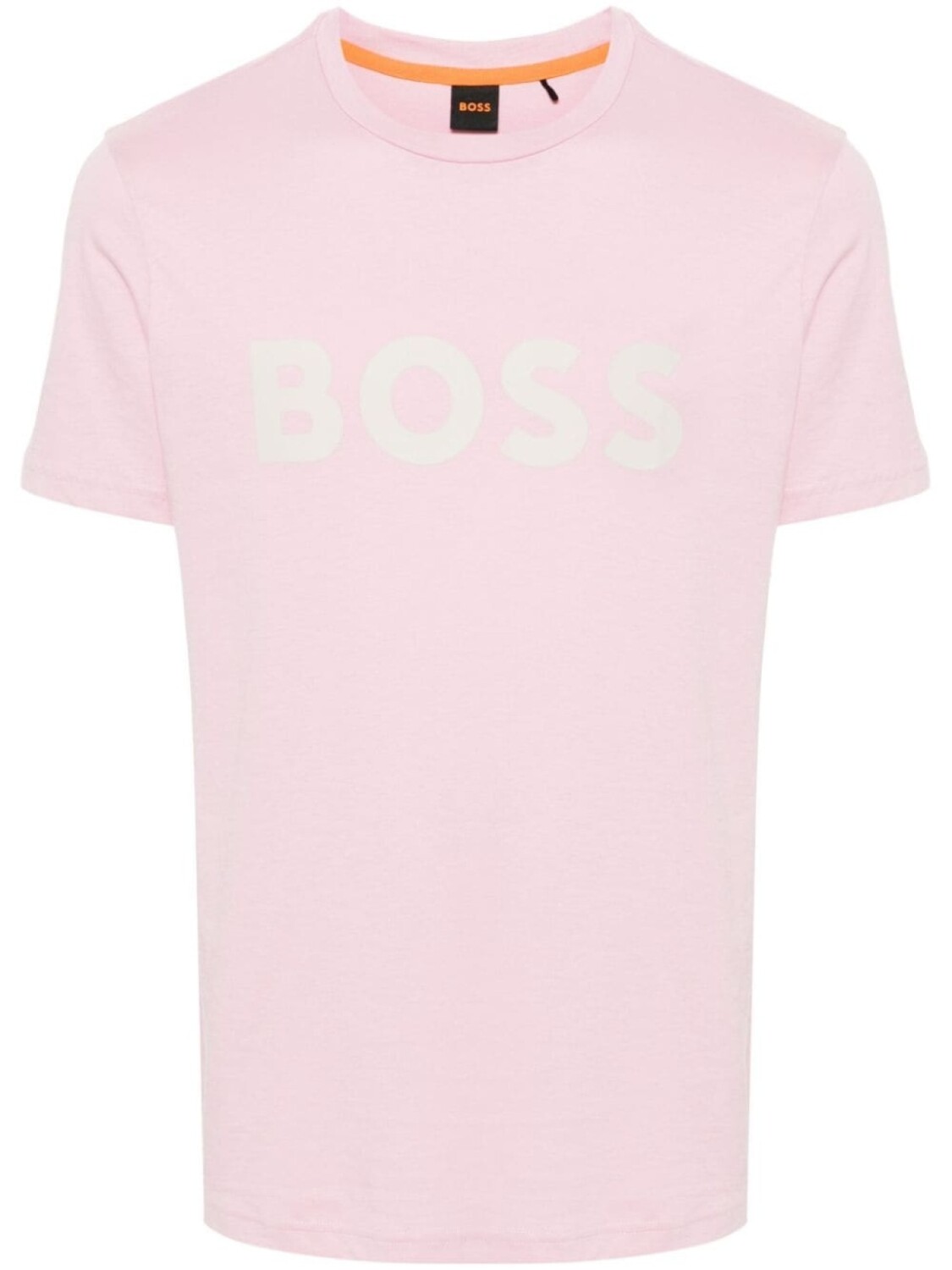 

BOSS футболка с логотипом, розовый