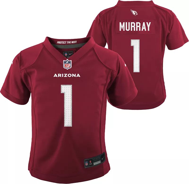 

Красная игровая майка Nike Little Kids Arizona Cardinals Kyler Murray #1