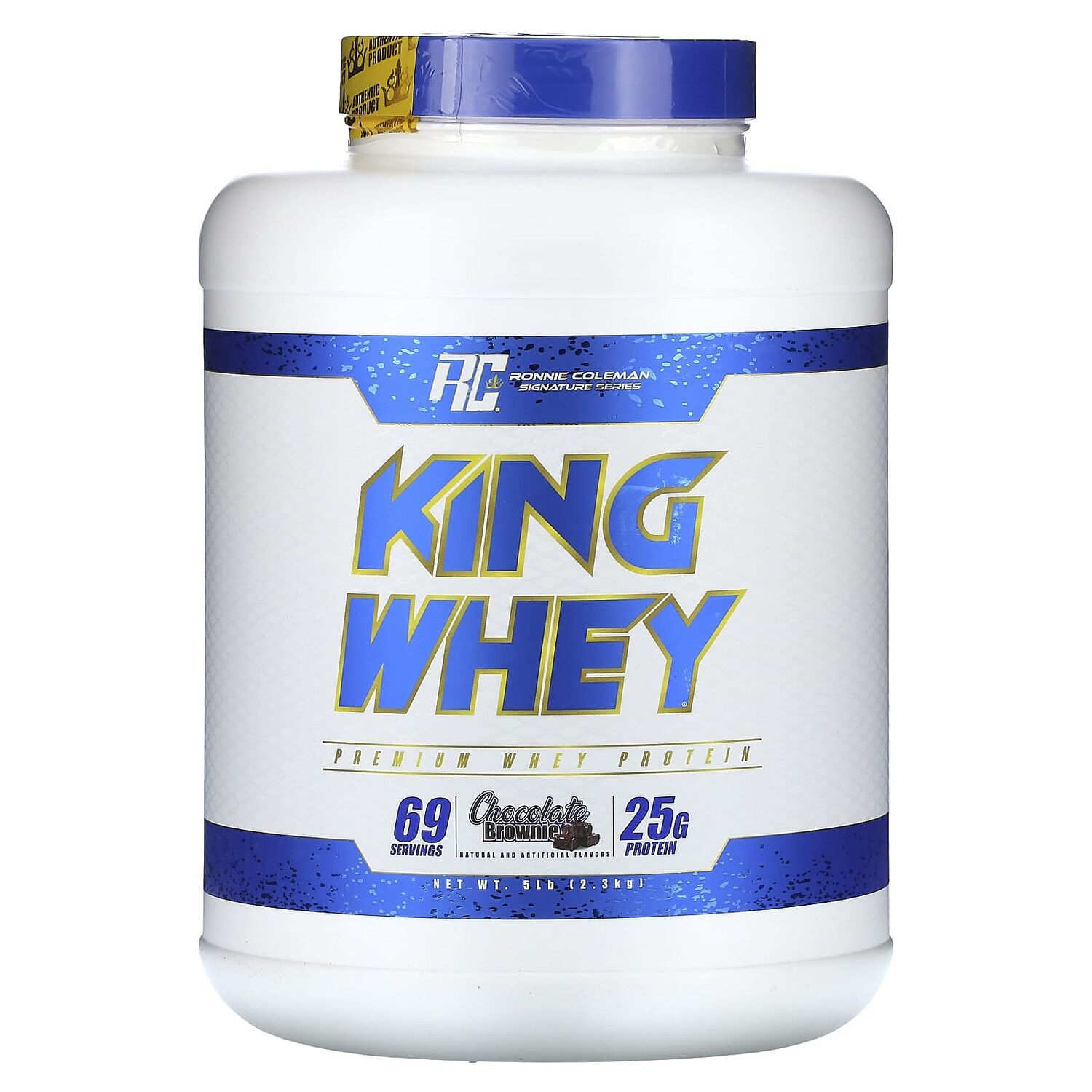 

Signature Series, King Whey, шоколадный брауни, 2,3 кг (5 фунтов), Ronnie Coleman