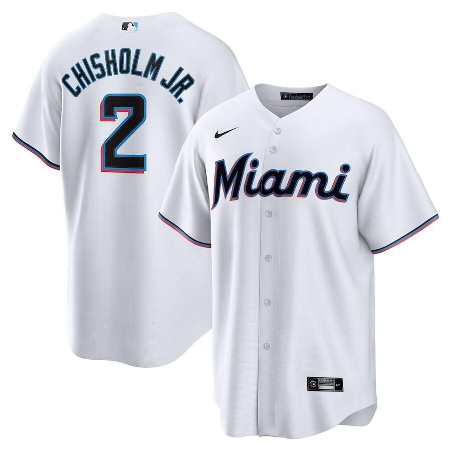 

Джерси Nike Miami Marlins, белый
