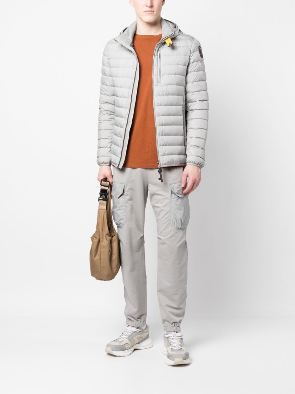 

Parajumpers стеганая куртка на молнии, серый