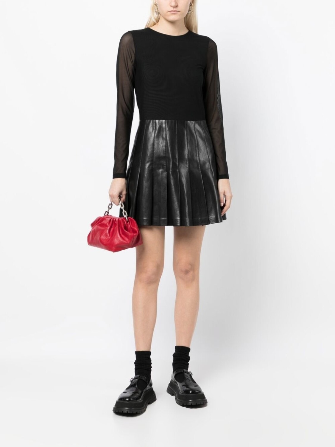 

Alice + olivia платье мини Chara, черный