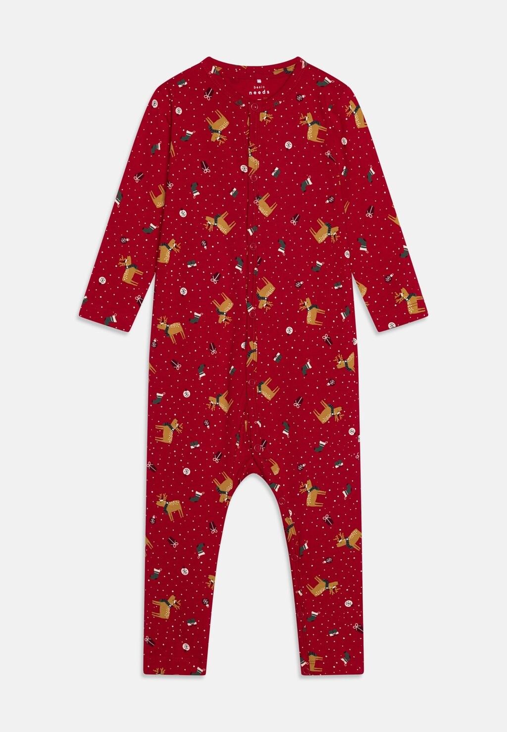 

Пижама NBNVISMAS NIGHTSUIT UNISEX Name it, цвет jester red