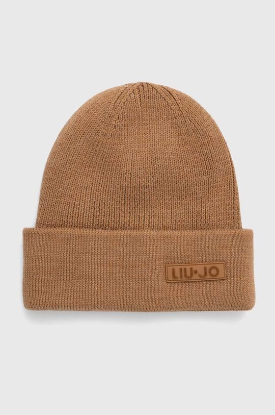 

Шерстяная шапка Liu Jo, бежевый