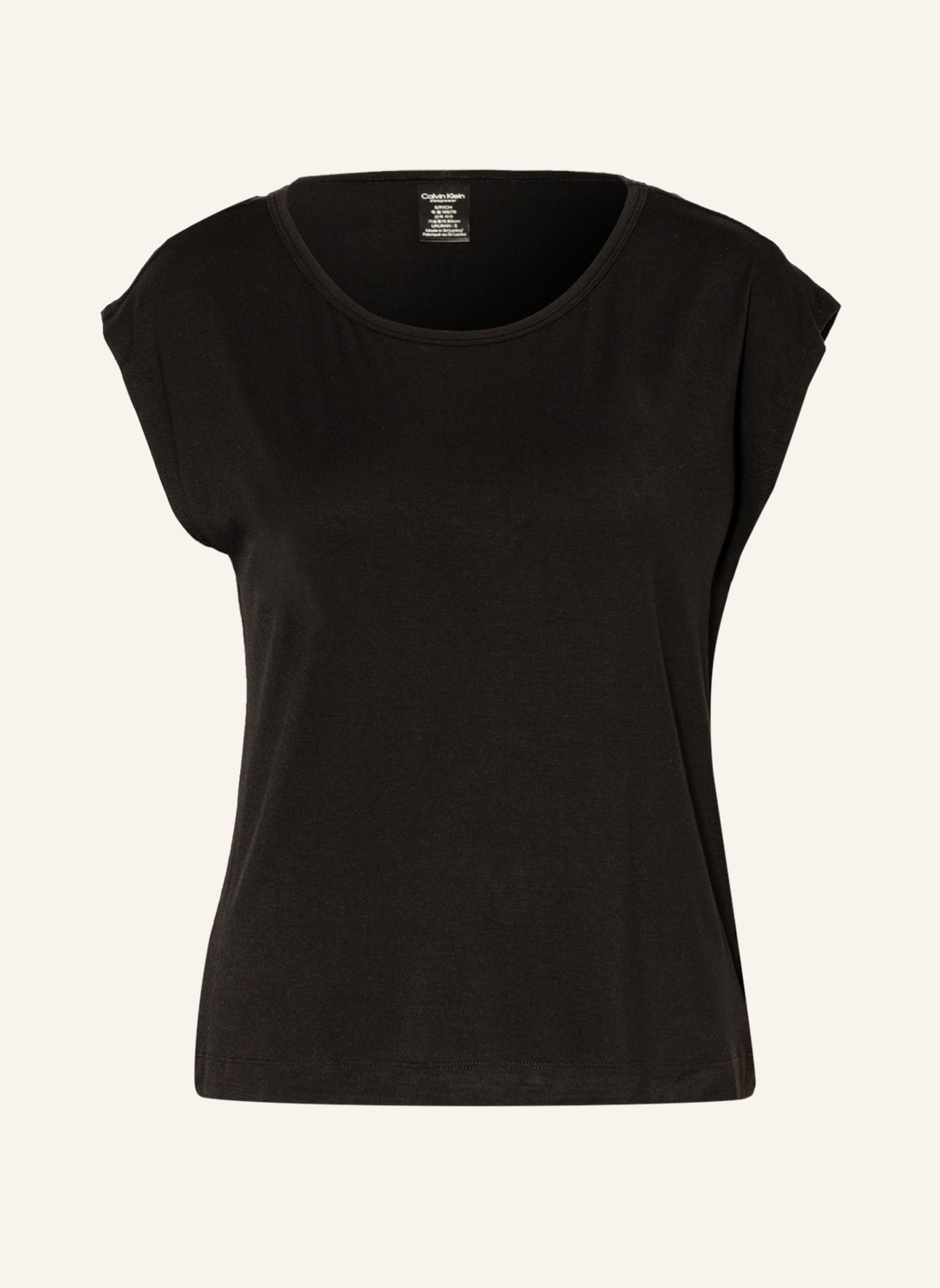 Рубашка Calvin Klein Lounge-Shirt, черный