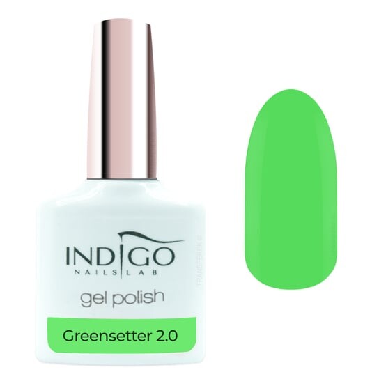 

Гибридный лак для ногтей Indigo Greensetter 2.0 7 мл, Indigo Nails Lab