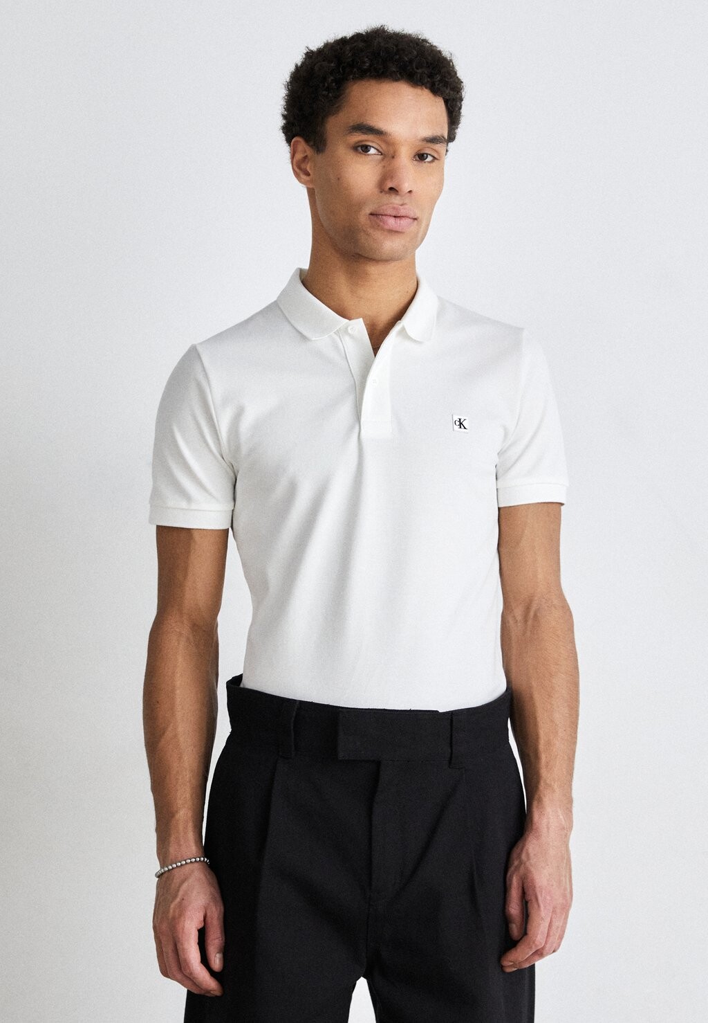 

Рубашка поло Calvin Klein Jeans, белый