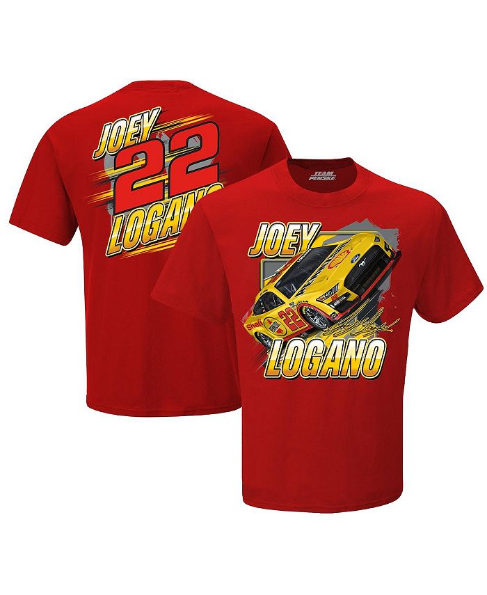 

Мужская красная футболка Joey Logano Blister Team Penske, красный