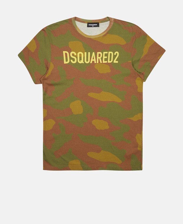 

Футболка Dsquared2, хаки