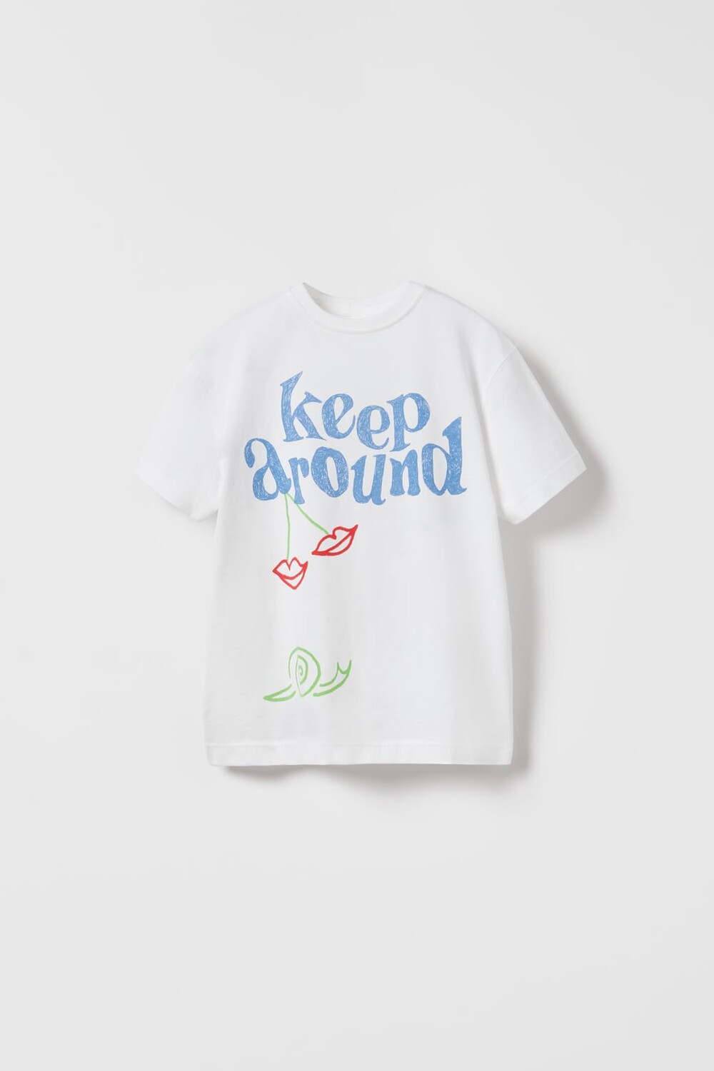 

Футболка со слоганом ZARA, синий