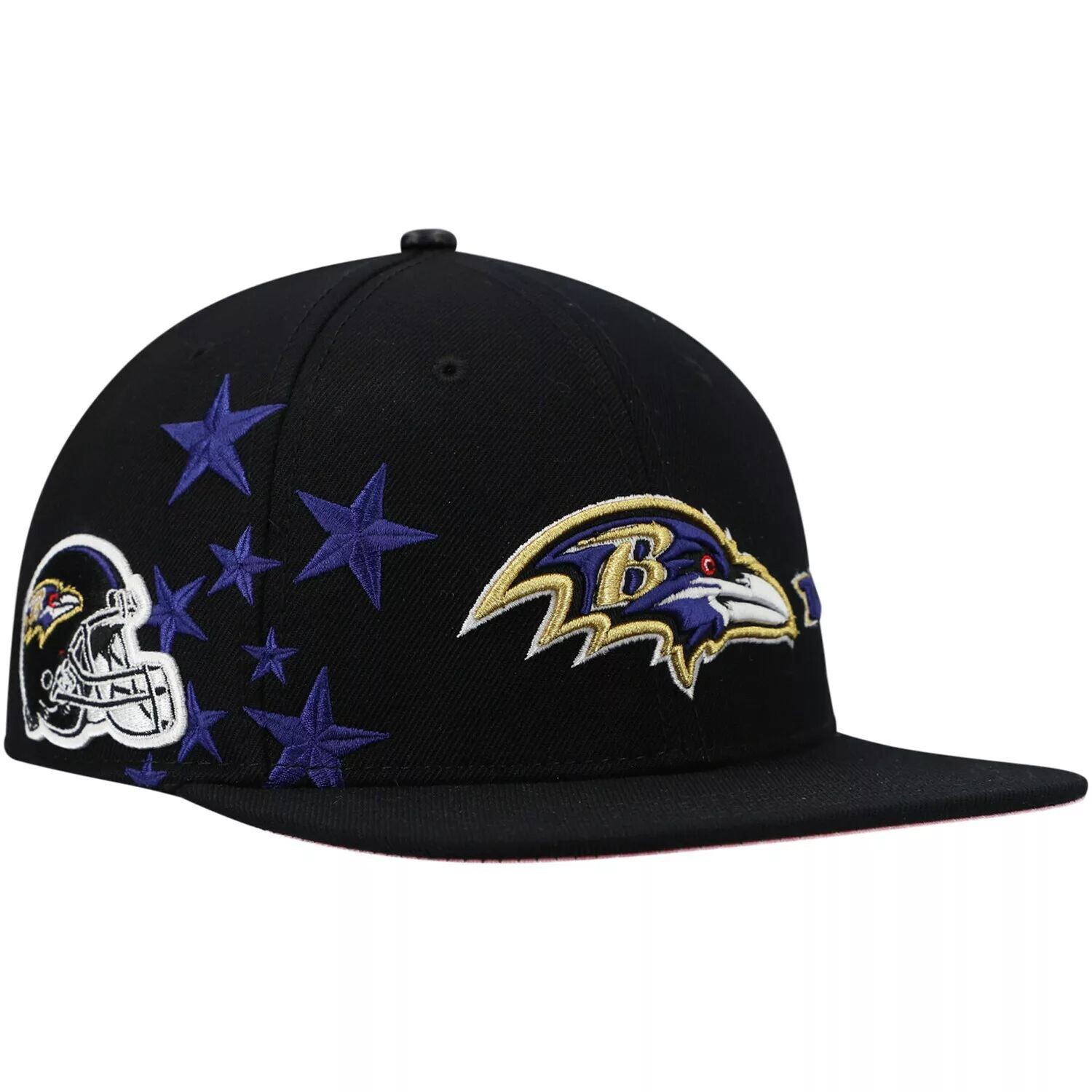 

Мужская бейсболка Pro Standard Baltimore Ravens Black Stars Snapback