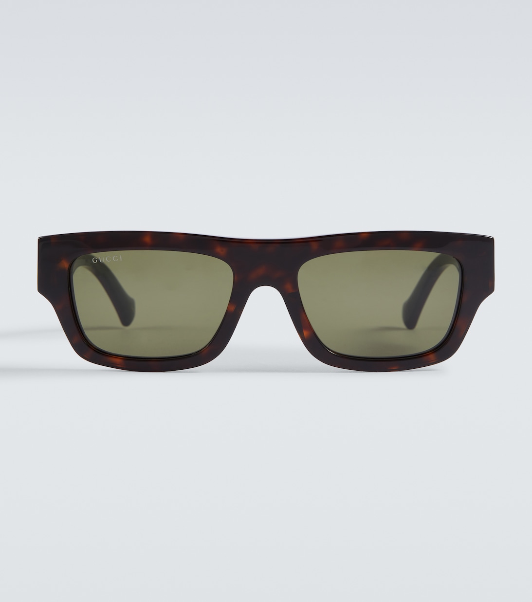 Квадратные солнцезащитные очки Gucci, разноцветный солнцезащитные очки gucci оверсайз квадратные