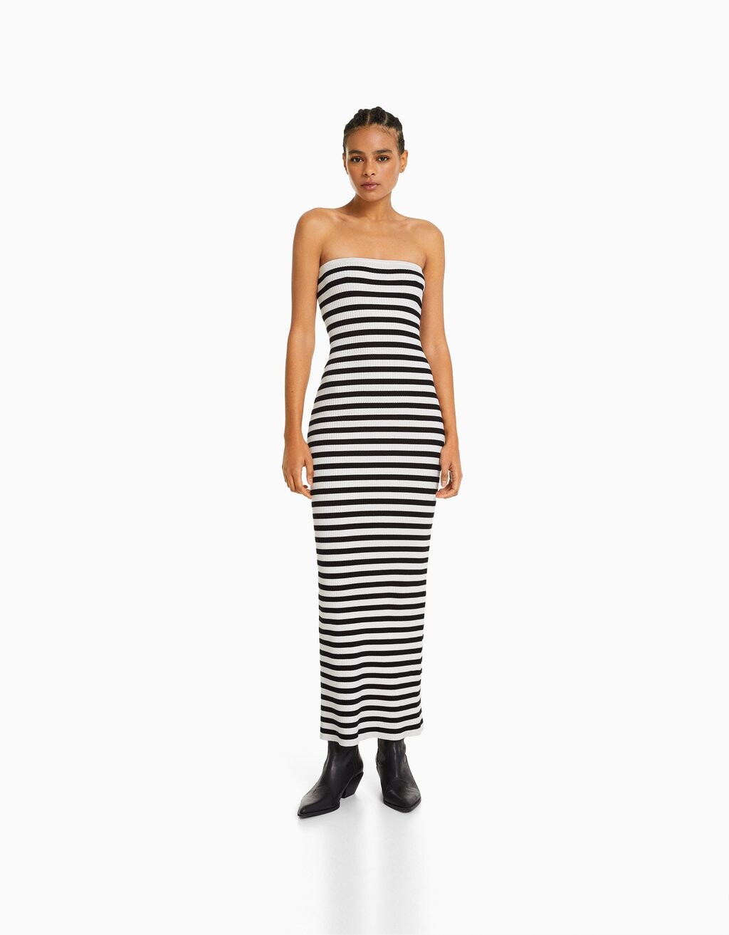 

Длинное платье Bershka