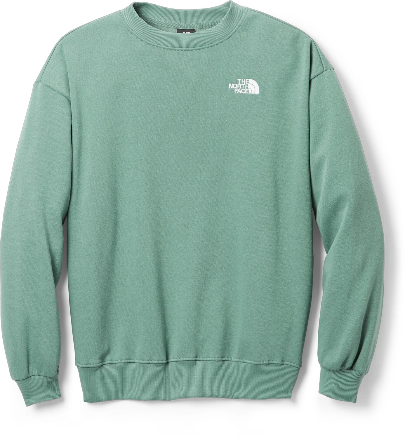 

Толстовка Oversized Crew Evolution, женская The North Face, зеленый