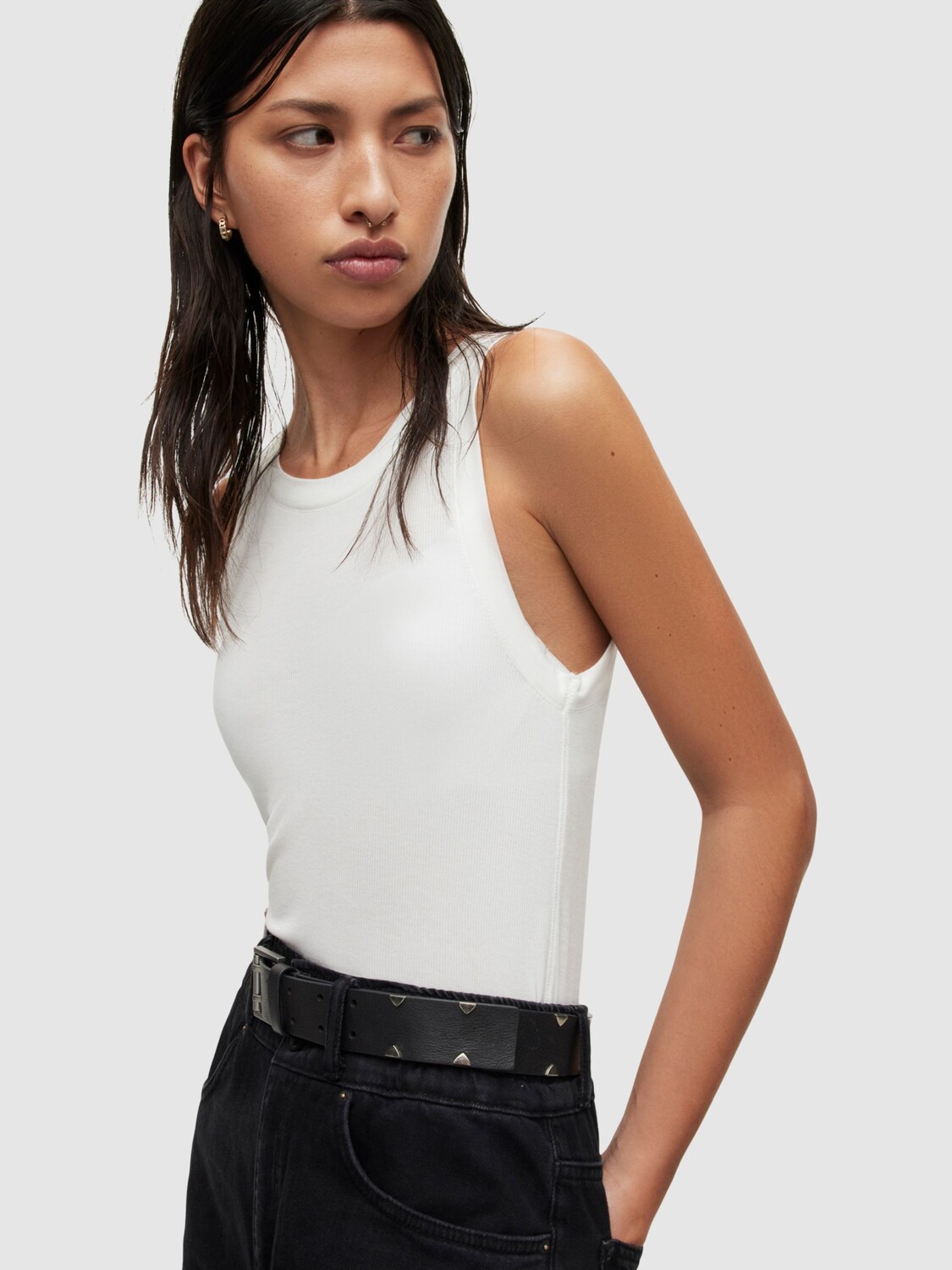 

Майка AllSaints Rina, белая