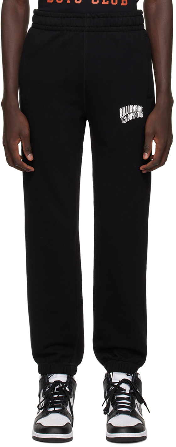 черные спортивные брюки с логотипом box dsquared2 черный Черные спортивные штаны с принтом Billionaire Boys Club