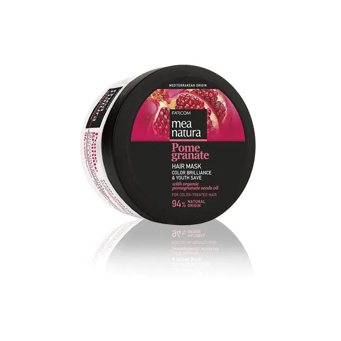 

Маска для волос pomegranate mascarilla capilar cabello teñido Mea Natura, объем 250 мл