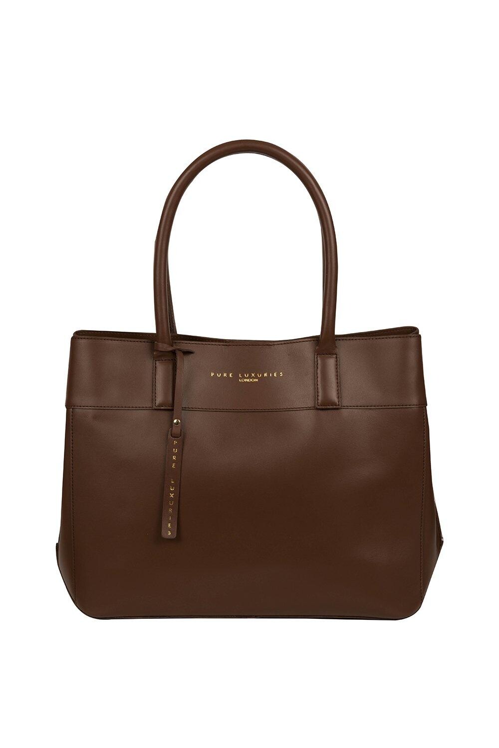 

Сумка из кожи растительного дубления 'Amesbury' Pure Luxuries London, коричневый