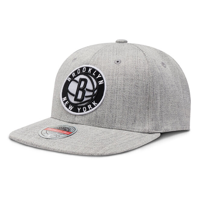 

Бейсболка Mitchell & Ness NBATeam Heather, серый