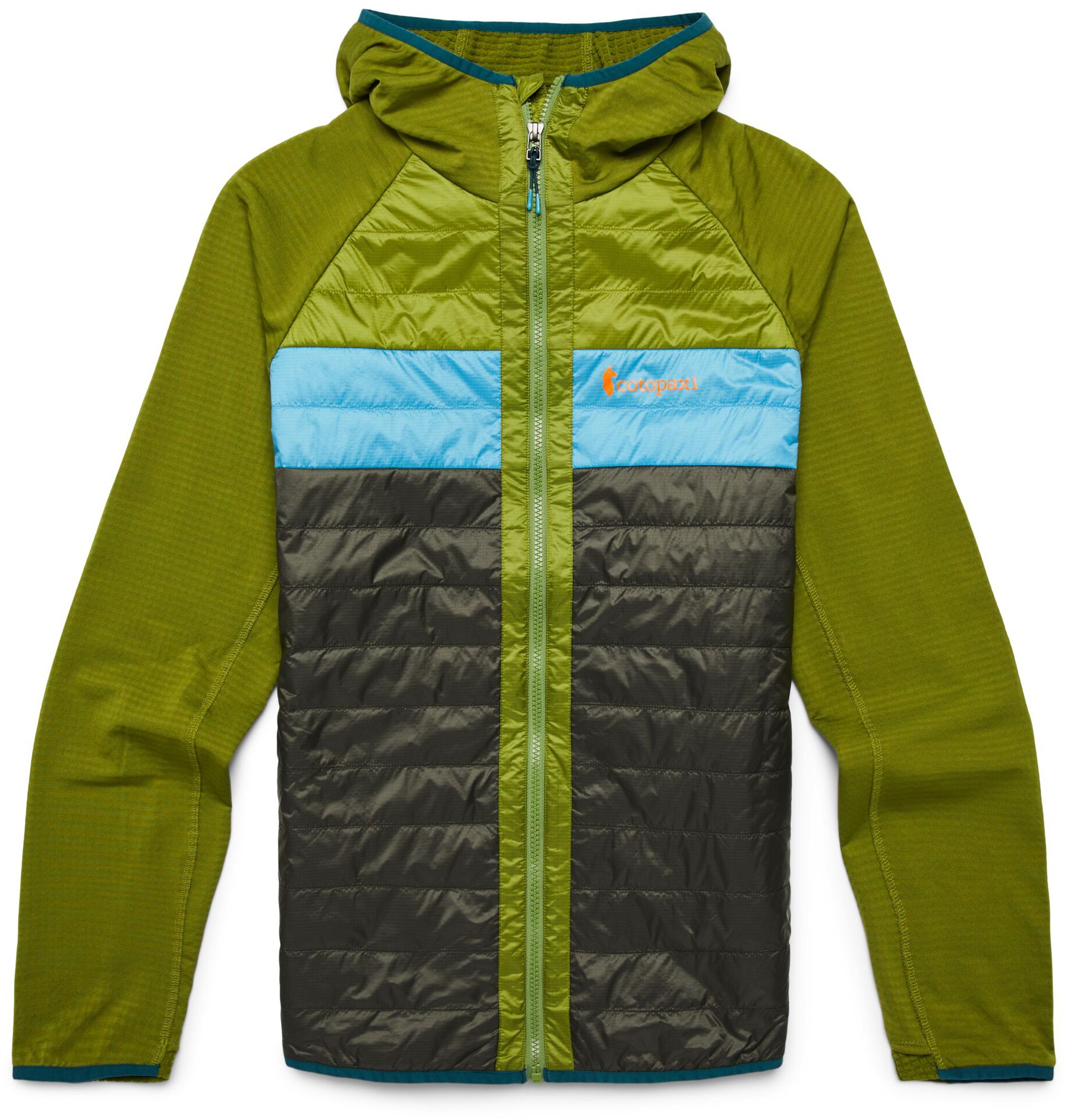 цена Утепленная куртка с капюшоном Capa Hybrid - Мужская Cotopaxi, зеленый