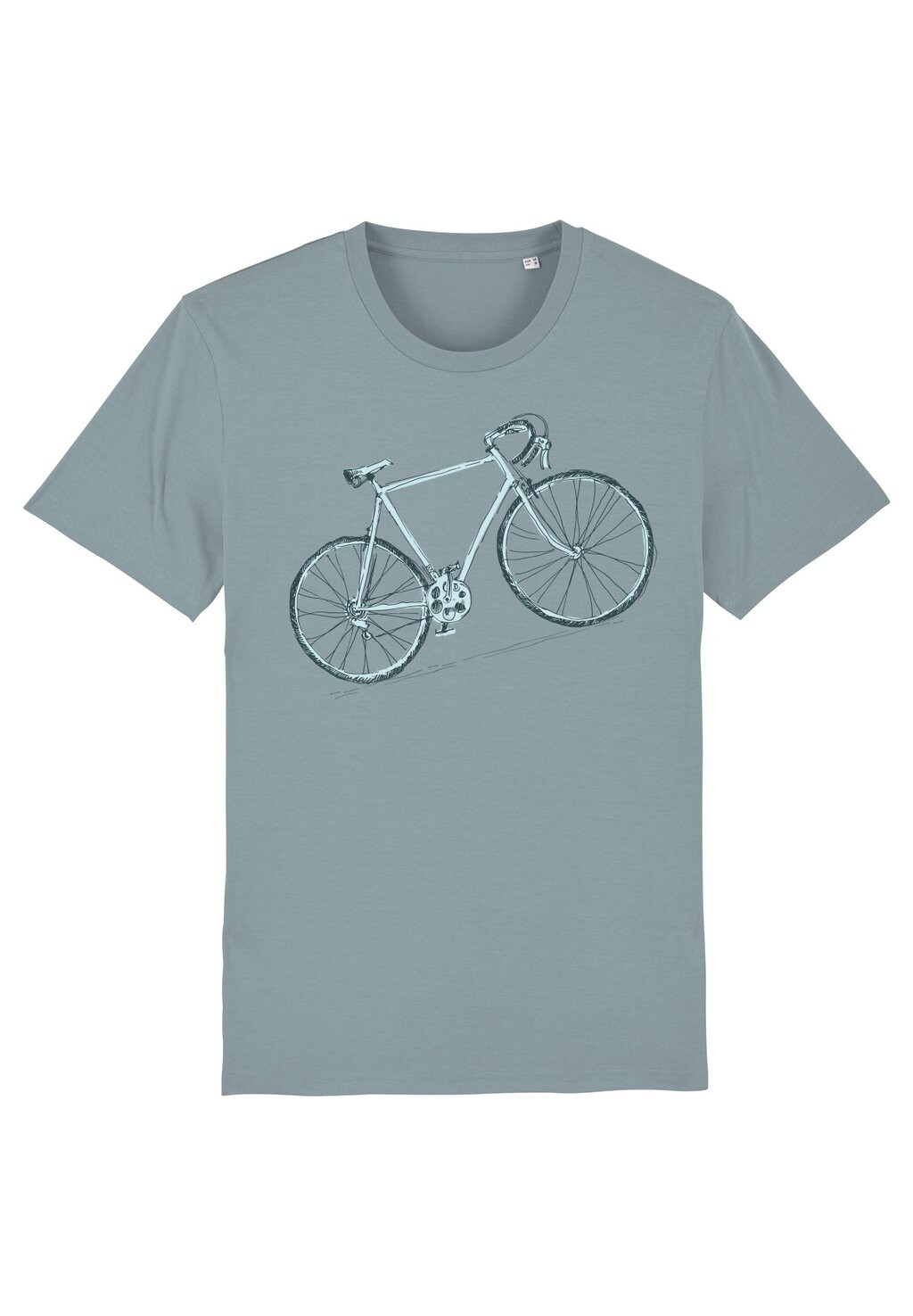 

Футболка с принтом PENCIL BIKE Watapparel, цвет citadel blue