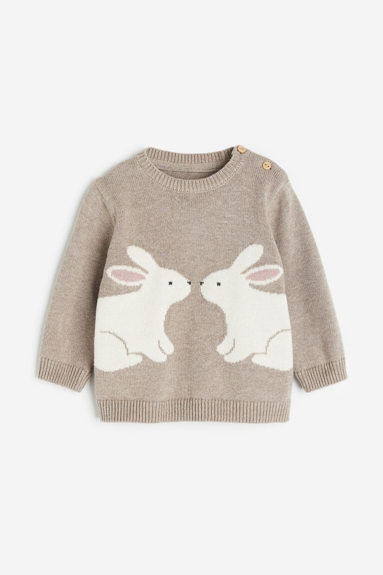 

Хлопковый свитер H&M