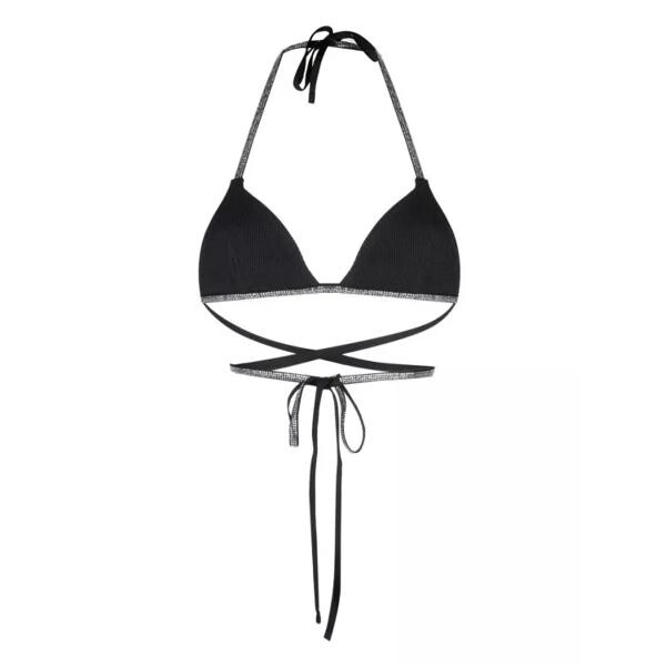 

Купальник rhinestone bikini bra Heron Preston, черный