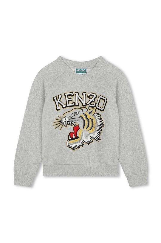 

Хлопковая толстовка Kenzo Kids для мальчиков и девочек Kenzo kids, серый