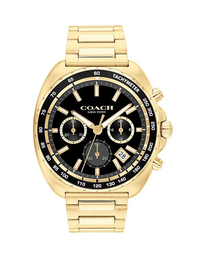 

COACH Charter часы, 44 мм, черный