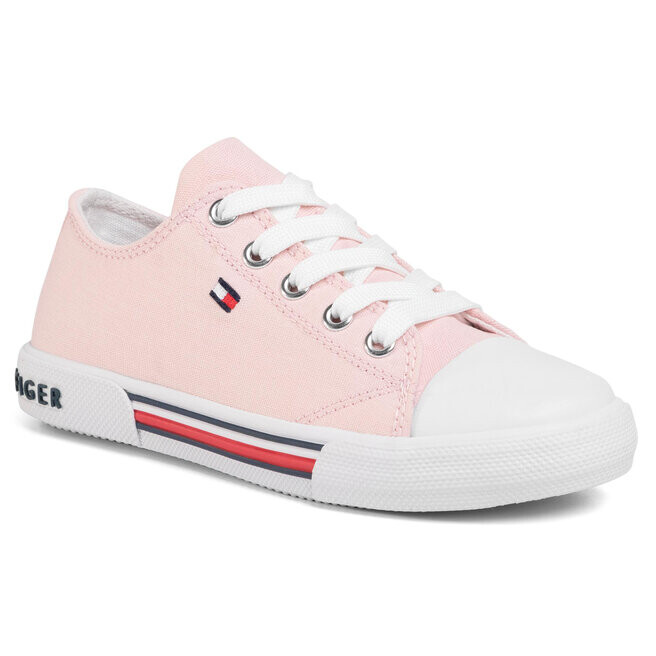 

Кроссовки Tommy Hilfiger LowCut Lace-Up, розовый