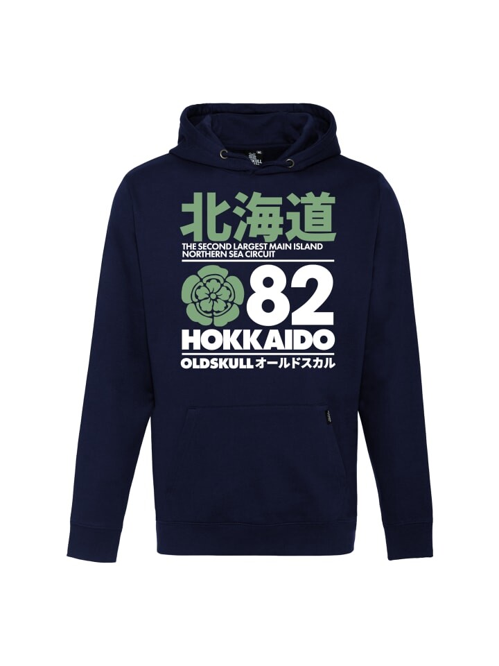 

Худи OLDSKULL Retro Japan Island Graphic, цвет blau-schwarz