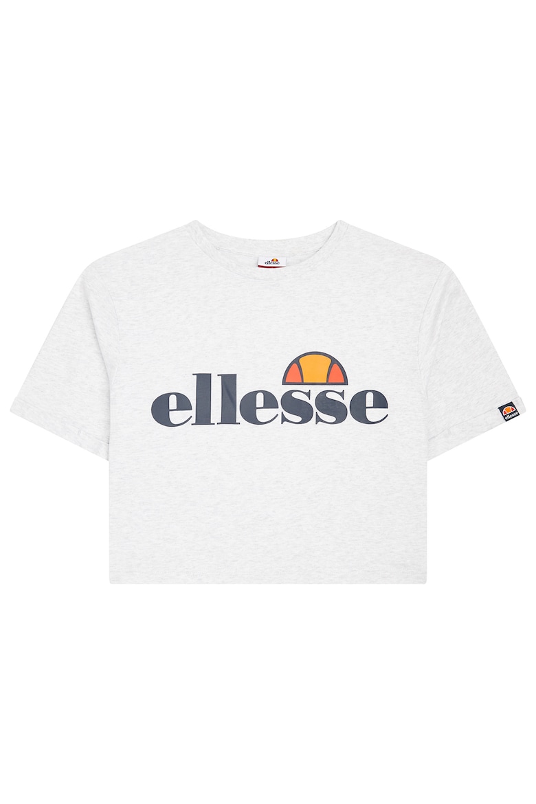 Короткая футболка с логотипом Alberta Ellesse, белый