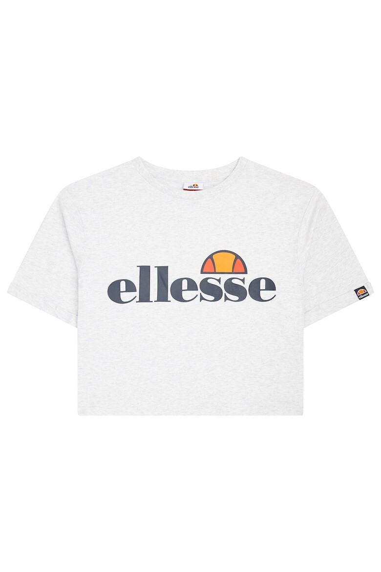 

Короткая футболка с логотипом Alberta Ellesse, белый