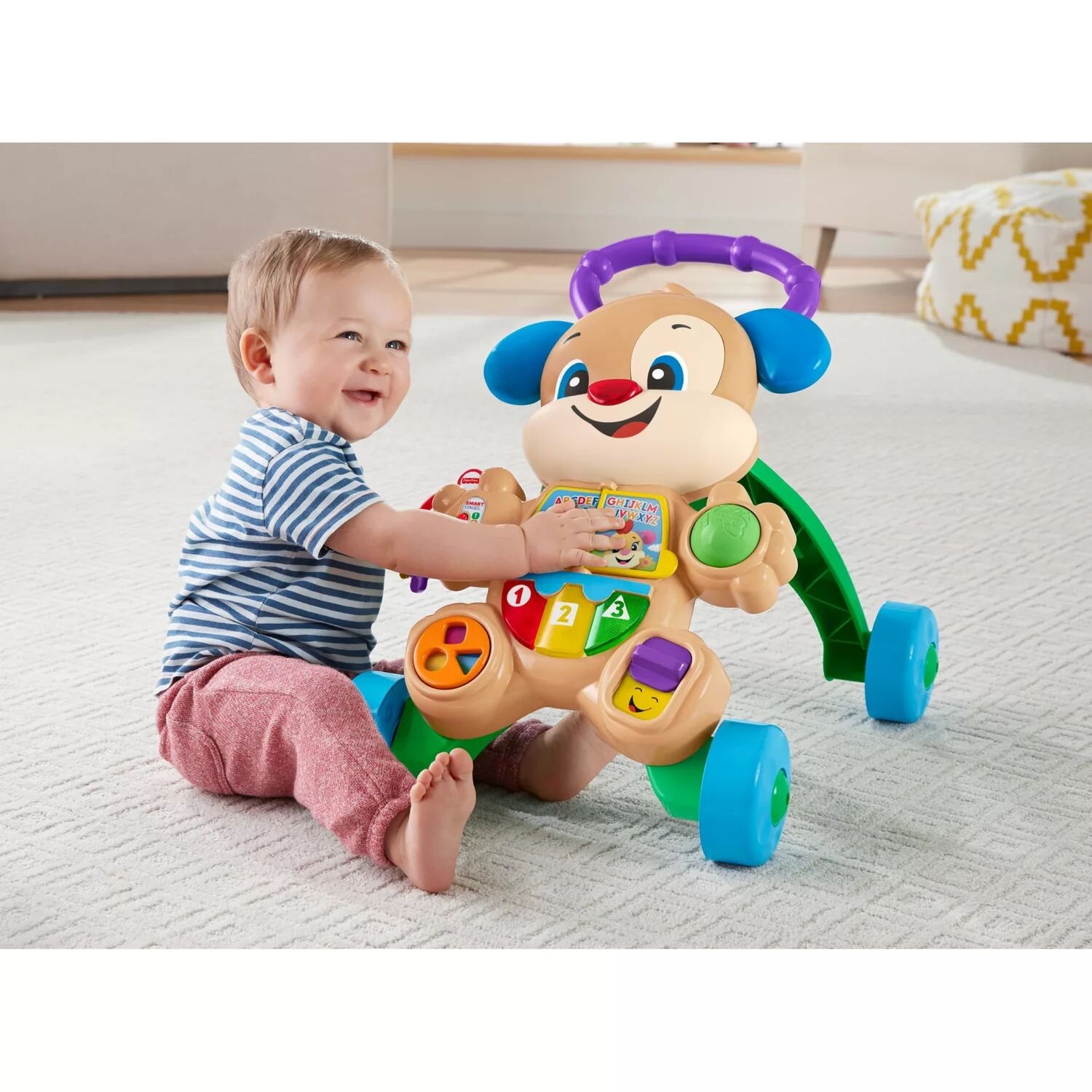 

Умные этапы Fisher-Price Обучение с ходунками для щенков Fisher-Price