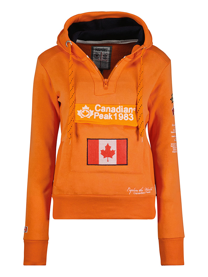 Толстовка Canadian Peak Hoodie Gyrelle, оранжевый