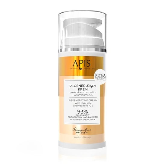 

Регенерирующий крем с маточным молочком, 100 мл Apis, Honey Richness