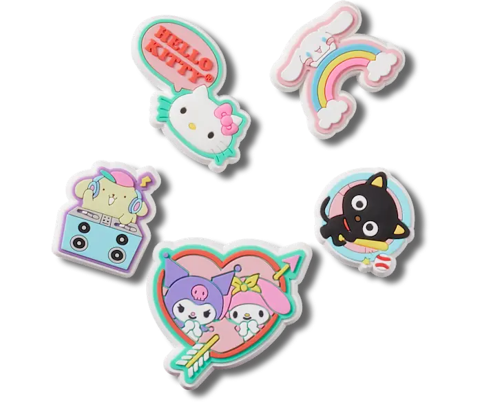 

Джиббитсы Hello Kitty and Friends 5 Pack Crocs