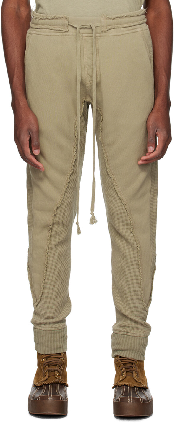 

Зеленые спортивные штаны 50/50 Greg Lauren